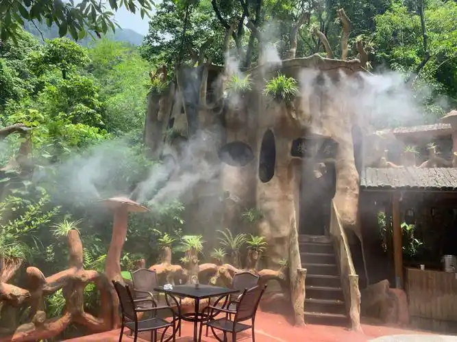 英德树上温泉周末自驾游温泉