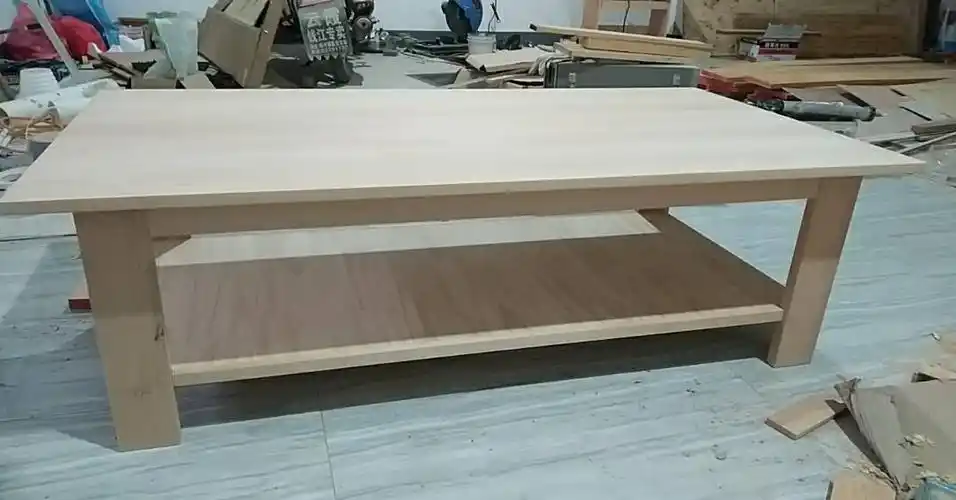 螺丝茶几 - 现代木工diy - 木工爱好者-木工网