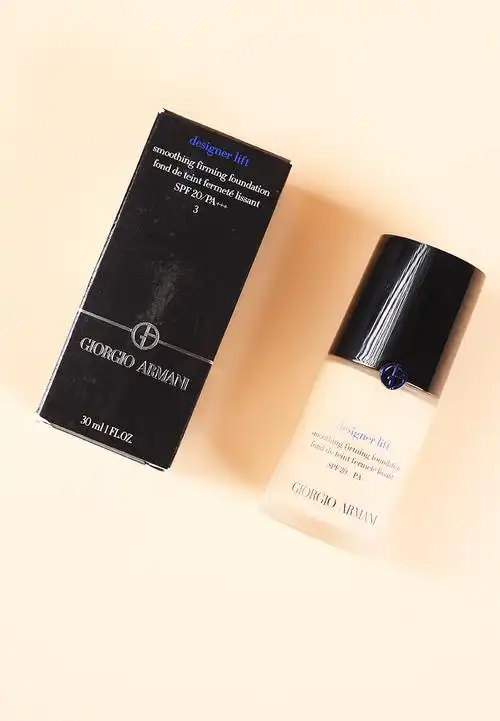 520送女友礼物阿玛尼蓝标大师粉底液2号权利红标权力3号纯净uv保湿持