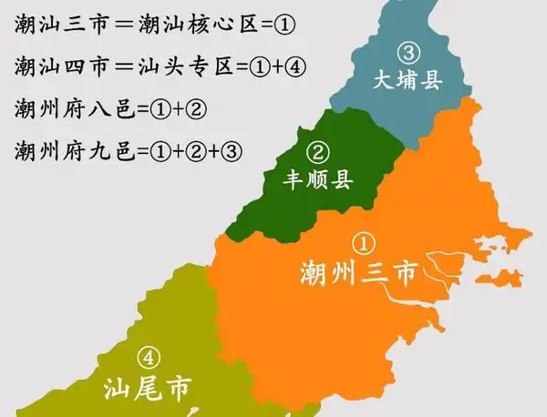 潮汕人以广东潮汕地区为集中地与祖籍地,主要遍布在中国南方沿海的