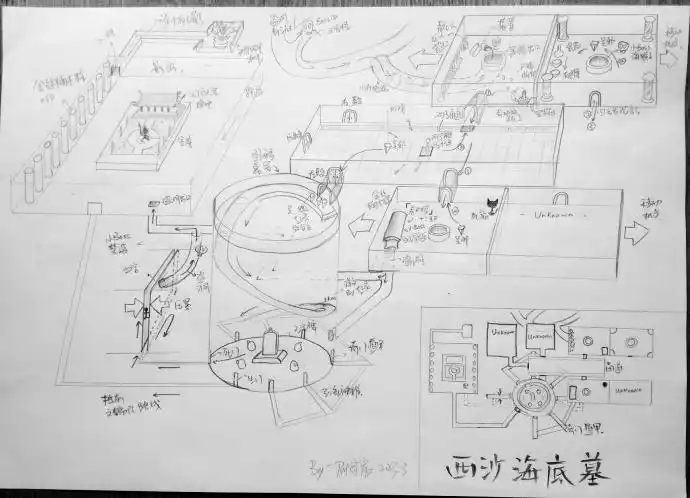 首页 社会新闻  以七星鲁王宫地图为例,邵宇宸在图纸的左上角首先绘制