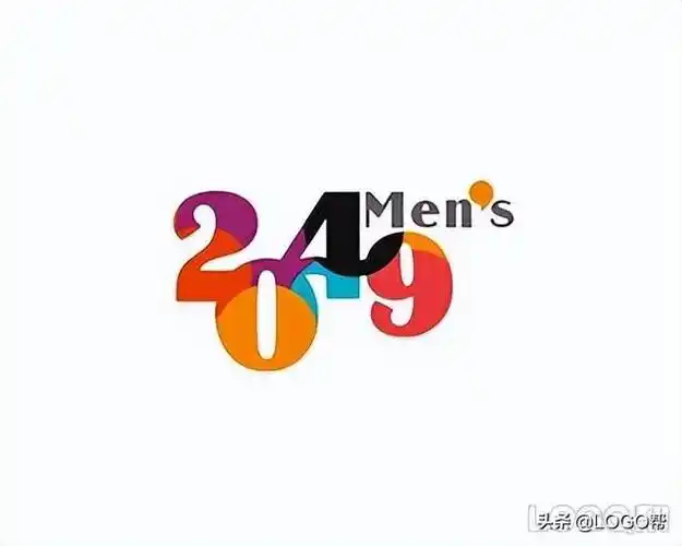 数字3在田字格的正确写法(近百张数字"4"主题logo设计)