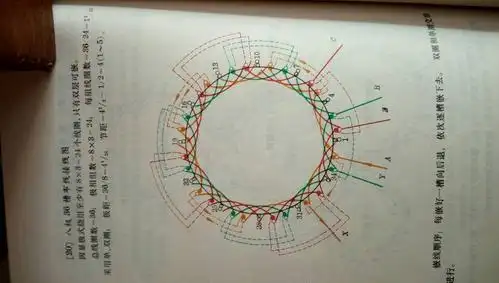 36槽8级电机怎么接线