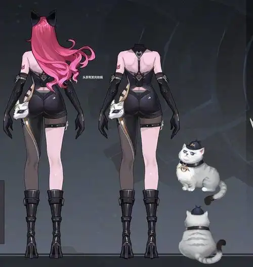 王者荣耀阿轲暗夜猫娘优化公布但布料太少可能过不了审