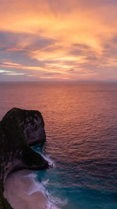 浩瀚的大海自然风光