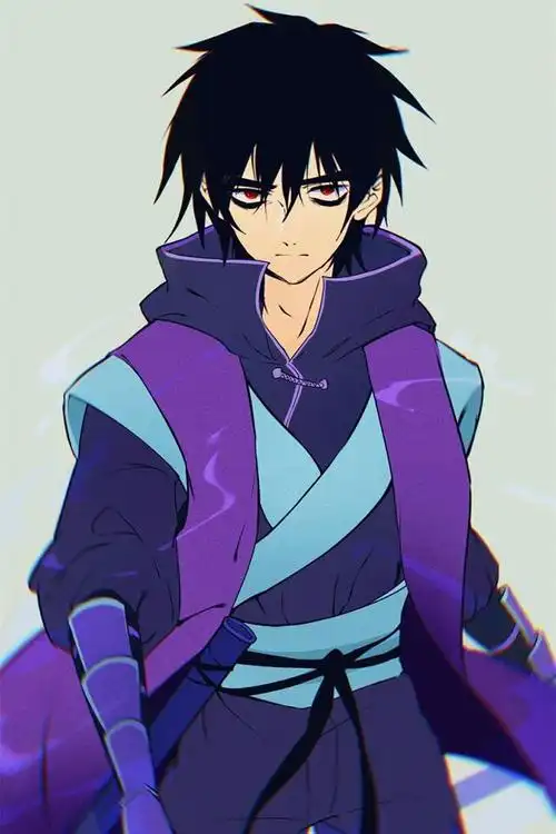 国漫人气角色"伍六七"插画图集!来感受一下柒哥的霸气吧