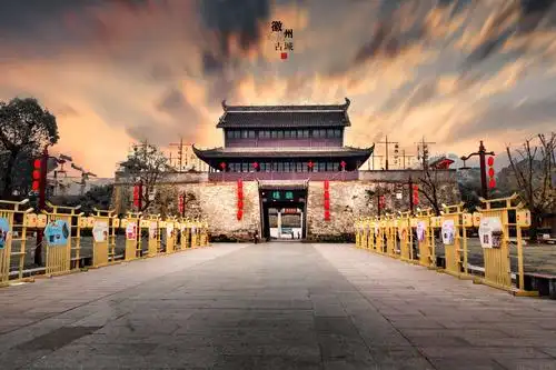 徽州古城,棠樾牌坊,呈坎八卦村,唐模