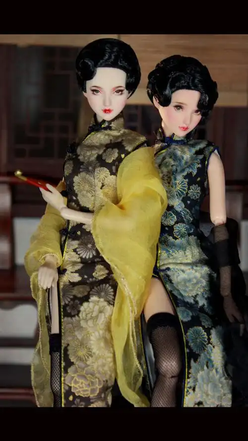 【barbie-贴图】160103▏这些年我们做过的旗袍……_芭比吧_百度贴吧