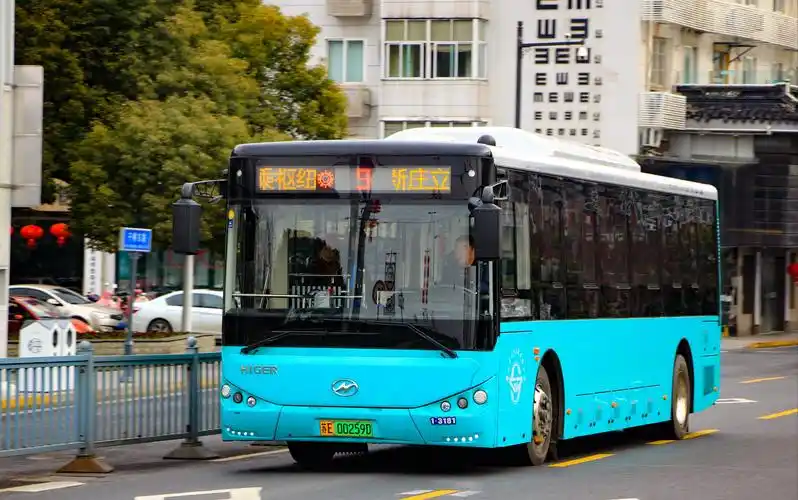 苏州公交海格客车klq6109gaevn9罗卡e10第五代造型原速原声运营实录