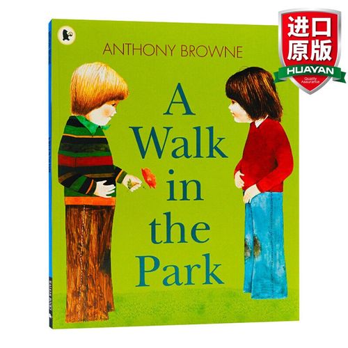 英文原版绘本 在公园里散步 a walk in the park 安东尼布朗 儿童