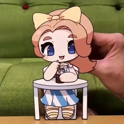 纸偶 #可动纸片人 饮料-生活视频-搜狐视频