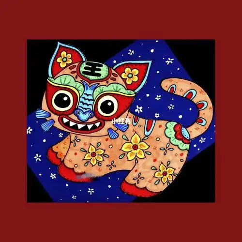 传统工艺-布老虎