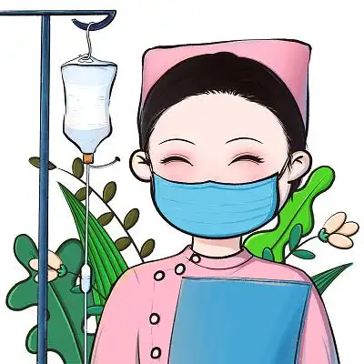 粉色清新护士节卡通人物医生护士png素材卡通护士节护士元素