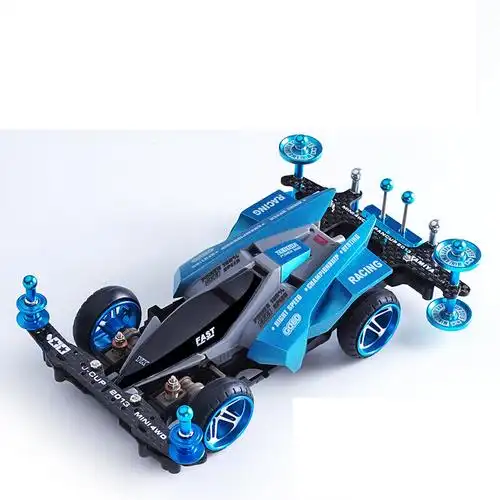跑道拼装田宫改装迷你赛车mas2底避震四驱小子冲刺流星巨无霸国产猎隼