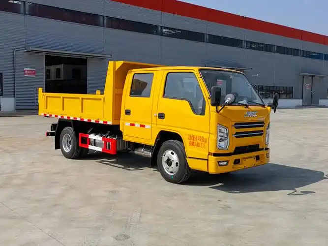 江铃顺达蓝牌双排座自卸车