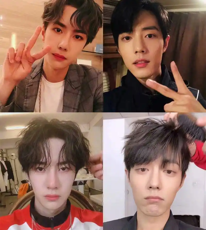 有一种自拍叫肖战王一博同款自拍,原来他们两个不仅仅是撞衣柜