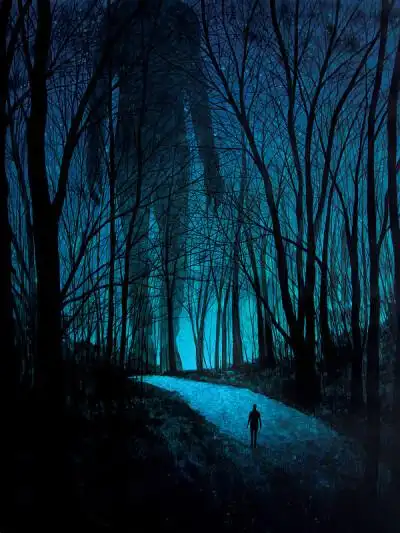 daniel danger 的作品总是充满了孤独感,在荒芜的废墟中,一个女孩