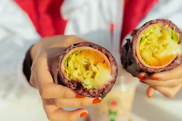 健康营养 美味创新 新鲜可口的阿杏饭团_品牌_市场_餐饮