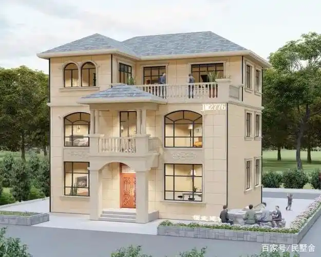 两款占地120㎡的农村三层别墅,假如给你30万预算,你会盖哪个?