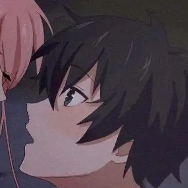 暧昧的二次元情侣头像 情侣头像图片大全 -【爱个性】