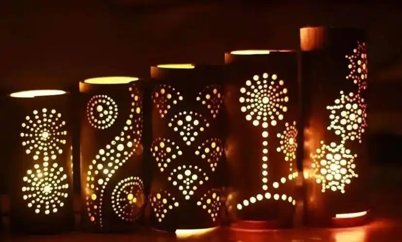 异想竹家竹筒灯获得第三届"浙宿好礼"乡村民宿伴手礼大赛综合奖_百丈