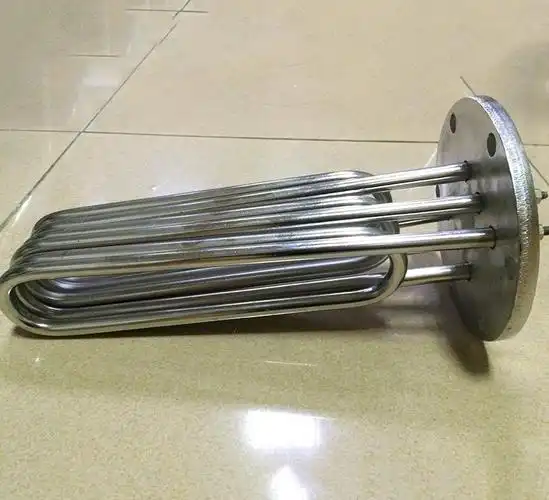 东莞市宏村五金科技有限公司 供应信息 电热管,发热管 电加热管 法兰