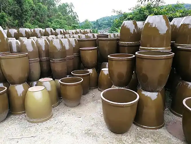 米缸老式土酿酒发酵缸水缸家用储水醋酱缸腌酸菜大缸米缸天然造景容水