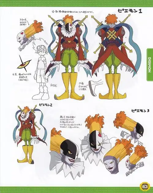 数码宝贝设定集