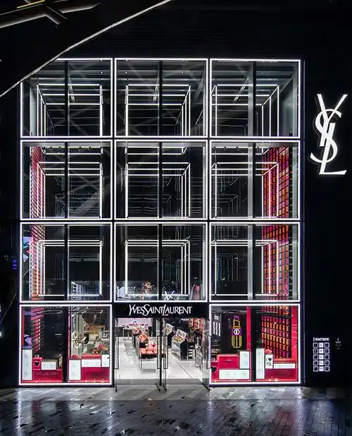 ysl圣罗兰美妆首家全球旗舰店于广州天环广场隆重揭幕 - cosmedna