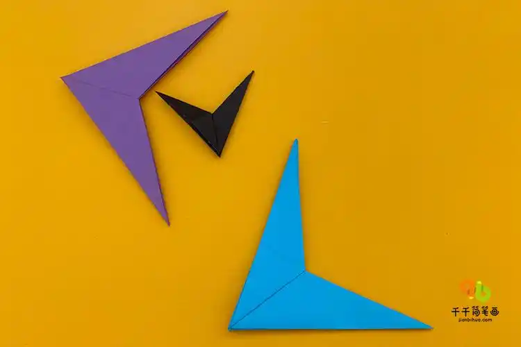回旋镖折纸教程简单易学