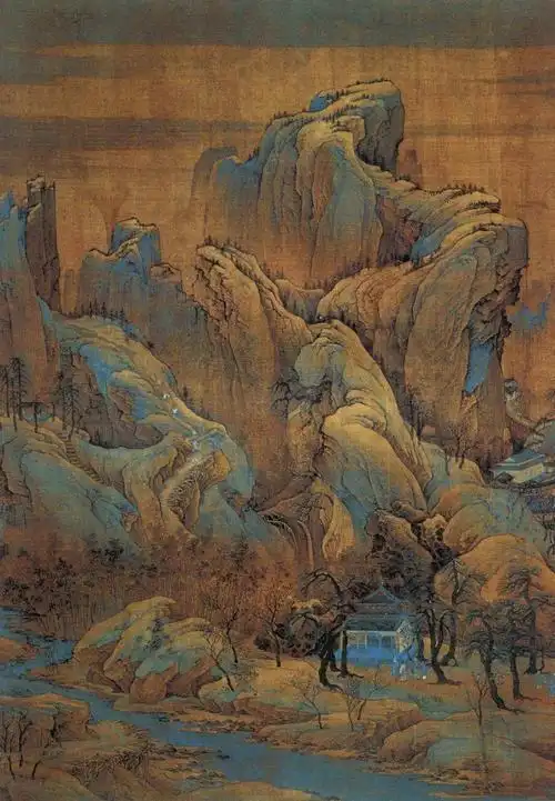 中国绝世山水名画全集中国古代绘画大师唐伯虎传世名画欣赏中国古代