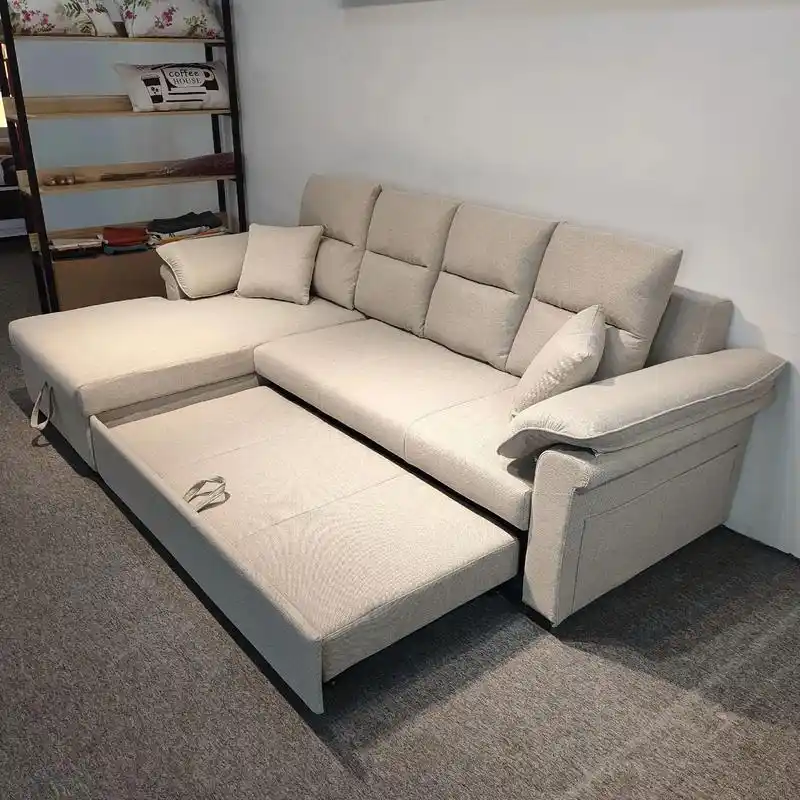 家具工厂 #客厅沙发 #小户型沙发床 # - 抖音