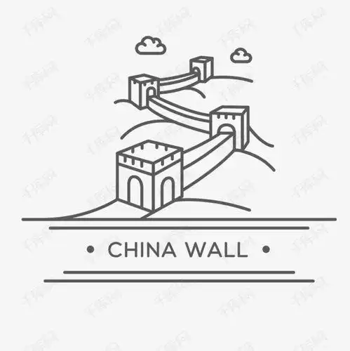 长城简笔画图片长城简笔画图片彩色