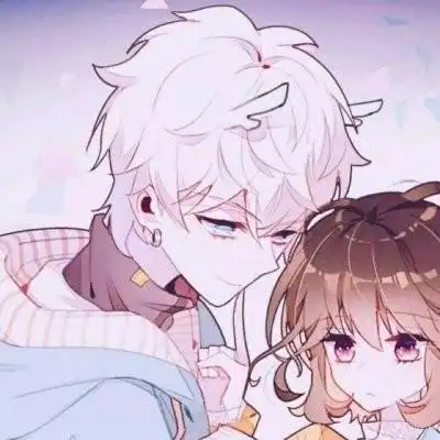 冷酷动漫情侣头像