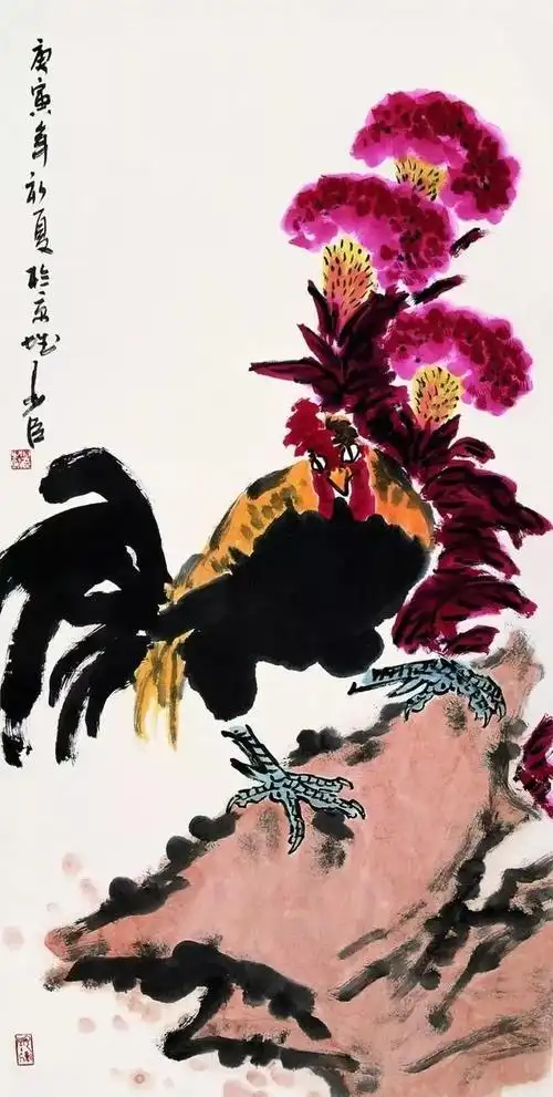 邢少臣花鸟画不是简单的一花一鸟88幅