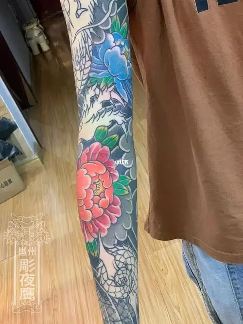 广西纹身  #花臂  #纹身