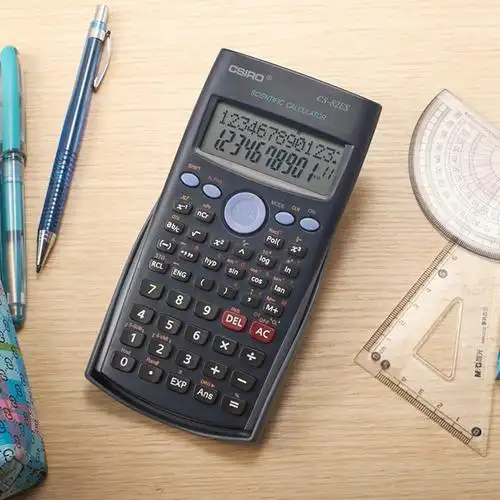 高档-82ms多功能学学数生函科计算器中小学生计算机计算器