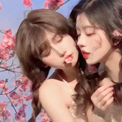 神仙闺蜜头像一人一半,高清仙气颜值爆表的闺蜜头像图片_闺蜜姐妹女生