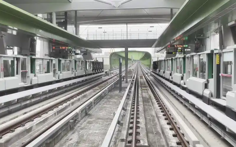 【前面展望】台湾捷运绿线 大庆～松竹