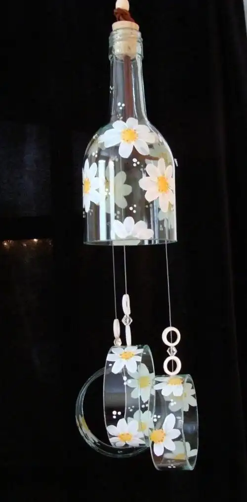 啤酒瓶手工制作啤酒瓶diy风铃