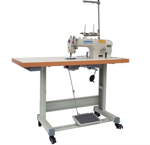 电脑平车全自动新款平缝大梭语音厚料步进家用缝纫机