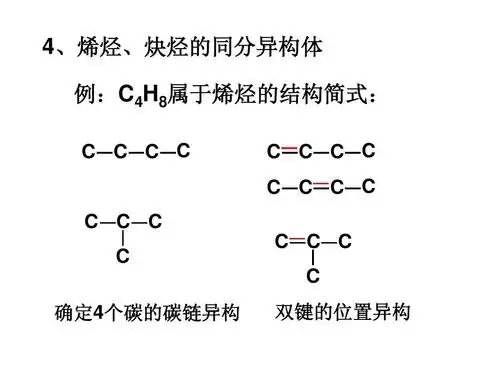 同分异构体复习答案ppt