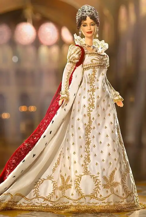 芭比娃娃 2005限量版 empress josephine barbie doll 约瑟芬 皇后