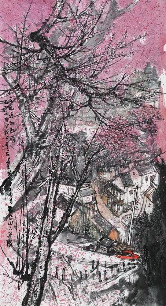 山水画|梁明最新写生作品精选