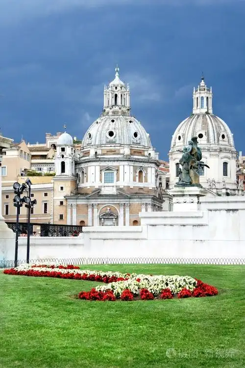 罗马威尼斯广场的美景