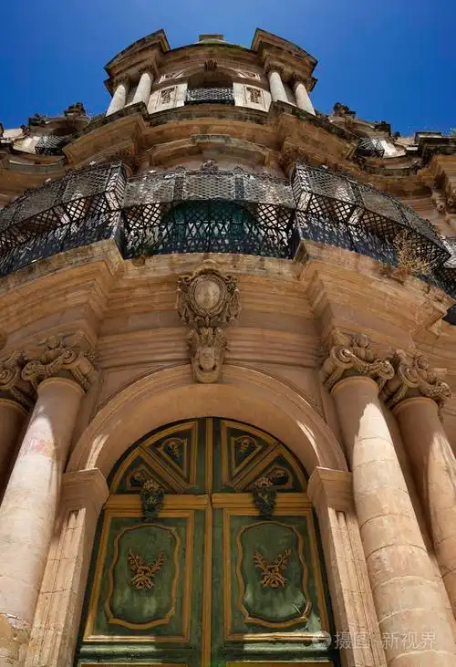 圣约翰大教堂巴洛克风格的正面