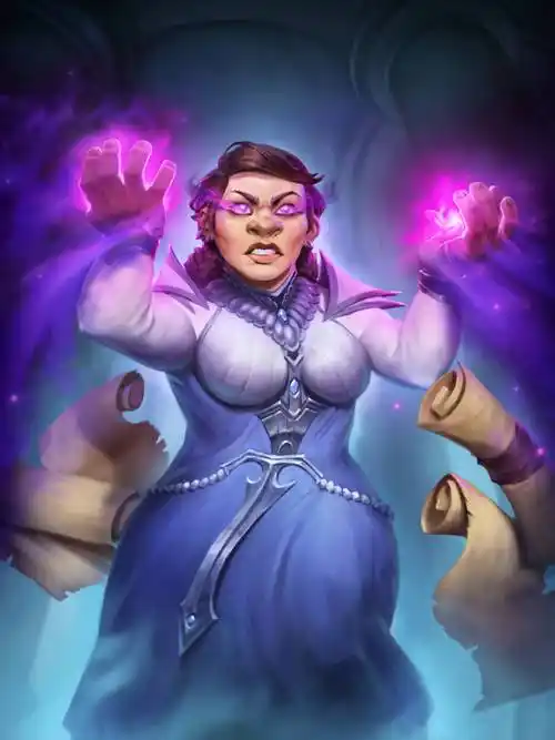 暴风城下的集结卡牌原画