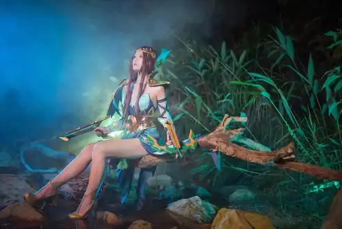 王者荣耀虞姬cosplay_卡丽