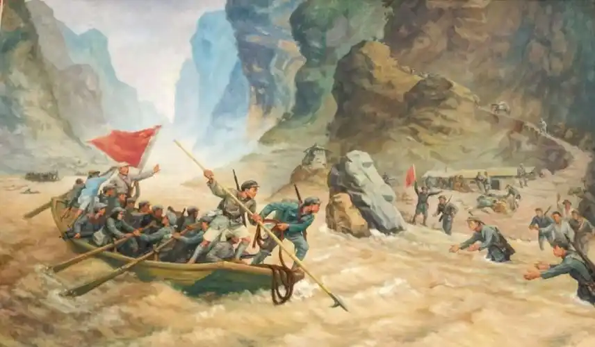 《巧渡金沙江》