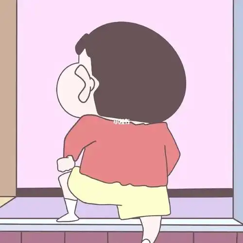 左滑解锁挞子蜡笔小新侧脸啦